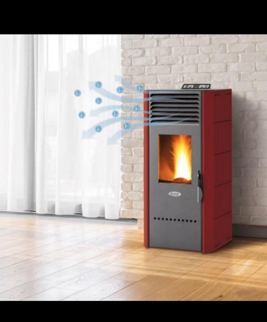 AKTIE!! Extra zuinige Fair Bio pelletkachel 100 10kw, Huis en Inrichting, Kachels, Ophalen of Verzenden, Vrijstaand, Hout, Nieuw