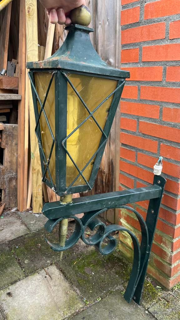 Klassieke Buitenlamp / Wandlantaarn – Landelijke Stijl, Tuin en Terras, Buitenverlichting, Gebruikt, Wandlamp, 50 tot 250 watt