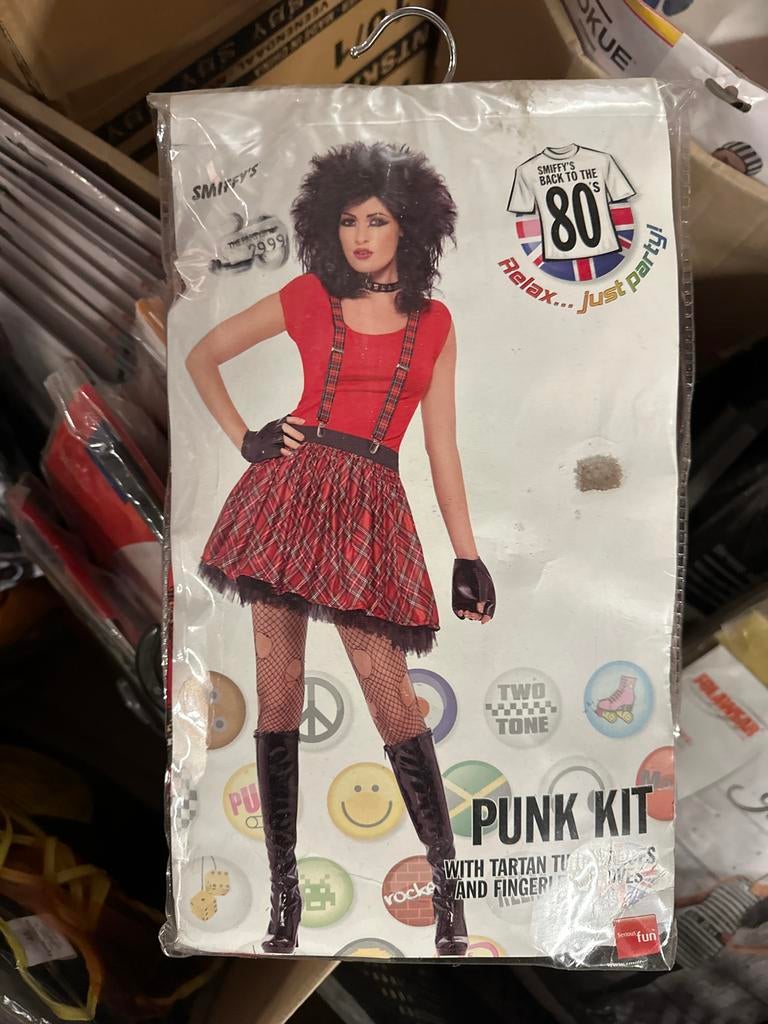 Punk Kit - One Size Fits All, Maat 38/40 (M), Carnaval, Nieuw, Ophalen of Verzenden