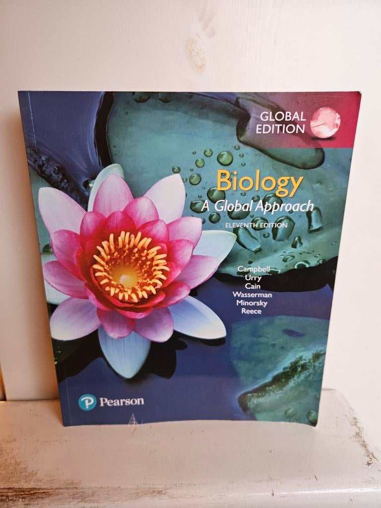 Campbell Biology 11th editie + Glossary, Boeken, Zo goed als nieuw, Campbell, Beta, HBO