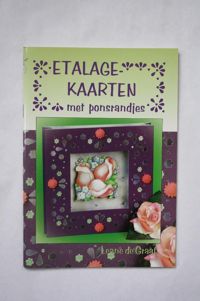 Etalagekaarten met ponsrandjes, Ophalen of Verzenden, Nieuw, Overige onderwerpen, Leane de graaf