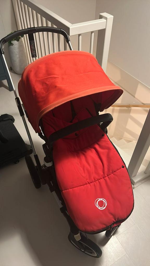 Bugaboo Buffalo kinderwagen + meerijdplankje, Kinderen en Baby's, Kinderwagens en Combinaties, Gebruikt, Combiwagen, Bugaboo, Duowagen