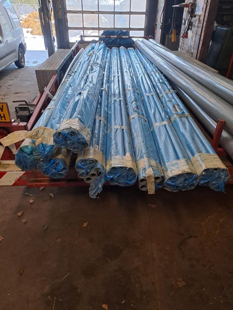 Pvc 50 x 3,30 mm, Pvc, Nieuw, Rechte buis, 40 tot 60 mm