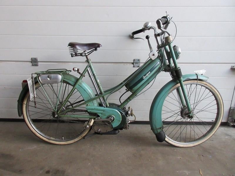 Peugeot Bima uit 1956, snor-uitvoering, Fietsen en Brommers, Ophalen, Gebruikt