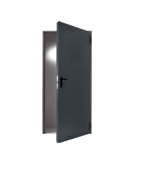 Loods deur | Garage deur | 70, 80 en 90 cm | RAL7016 MZ, Ophalen, 80 tot 100 cm, Nieuw, Buitendeur