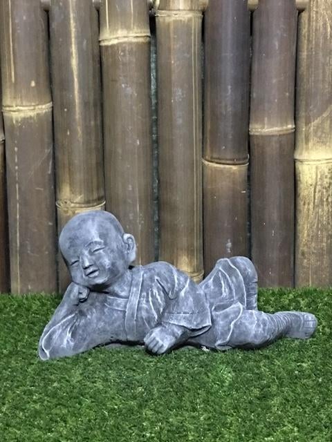Baby boeddha nr.24, Tuin en Terras, Tuinbeelden, Nieuw, Boeddhabeeld, Beton, Ophalen