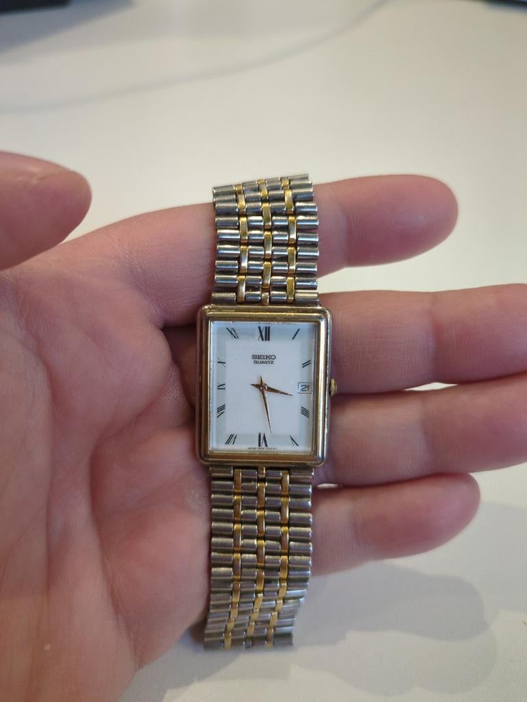 Vintage Seiko, Sieraden, Tassen en Uiterlijk, Horloges | Dames, Ophalen of Verzenden, Zo goed als nieuw, Staal, Seiko