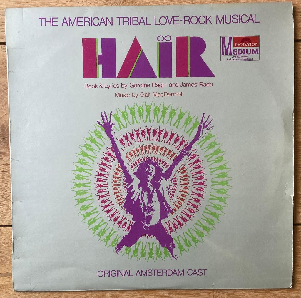 Hair - Original Amsterdam Cast, LP, Cd's en Dvd's, Vinyl | Pop, Ophalen of Verzenden, Zo goed als nieuw, Overige formaten