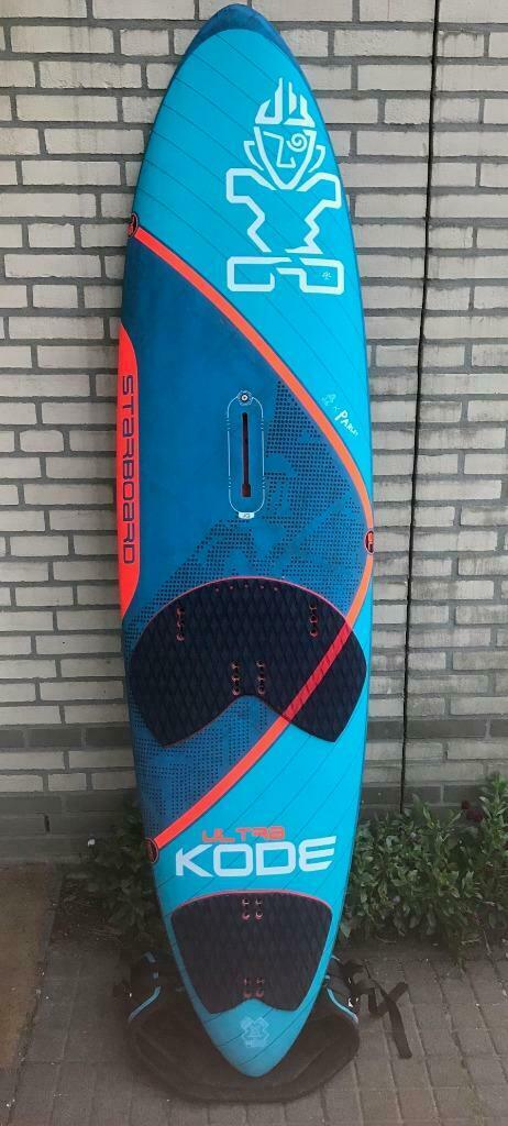 Duotone Super Hero Idol Neil Pryde RS Evo Combat Vapor X9, Watersport en Boten, Windsurfen, Ophalen of Verzenden, Gebruikt, Minder dan 250 cm