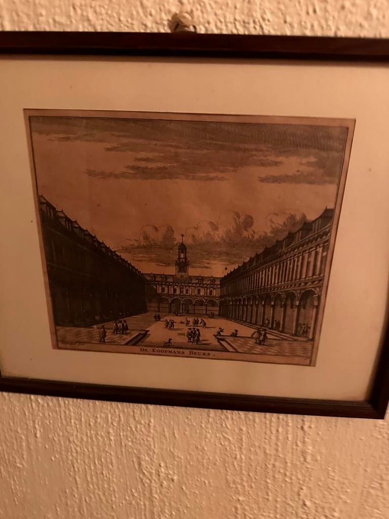 gravure uit 1760, Ophalen of Verzenden