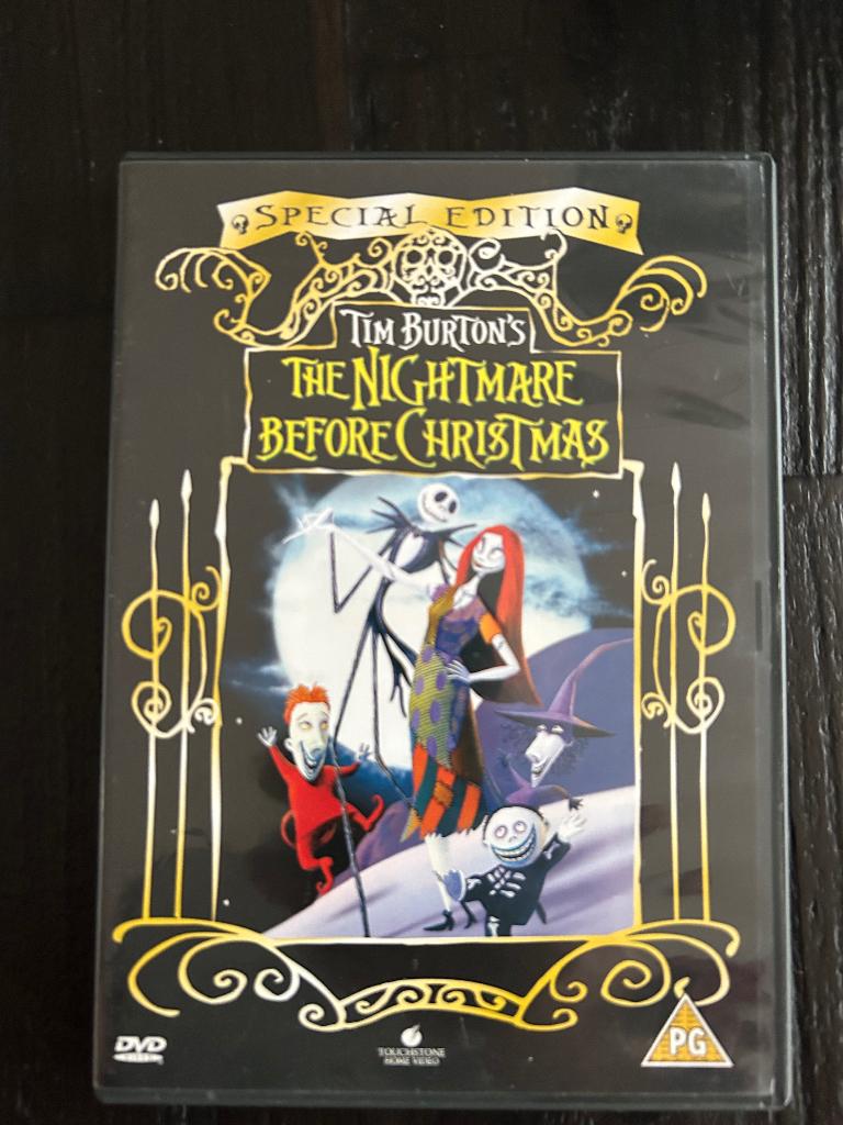 Tim burton dvd nightmare before christmas special edition, Ophalen, Gebruikt, Tekenfilm, Amerikaans