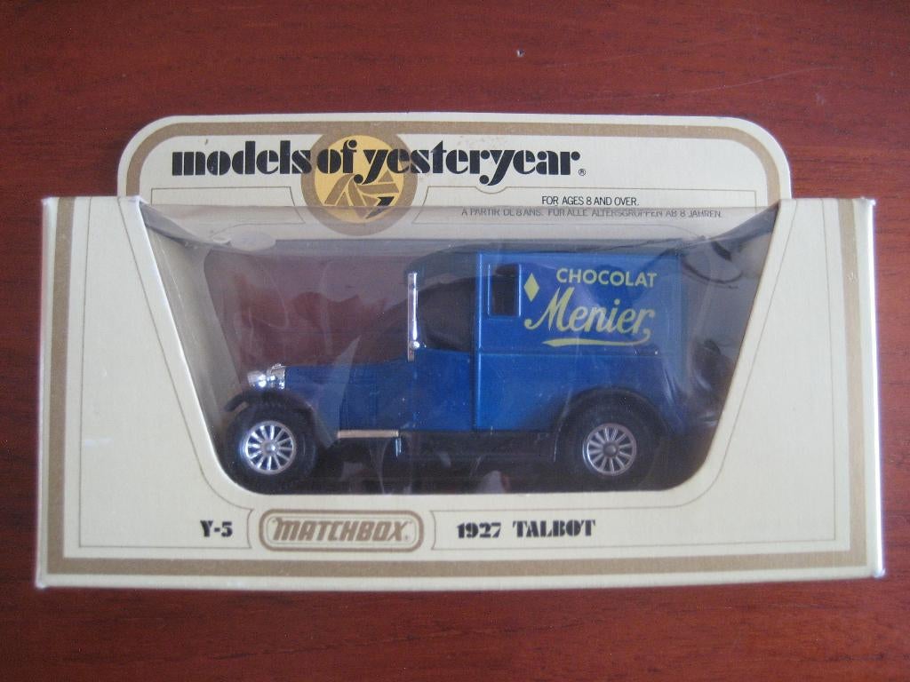 Talbot Van Chocolat Menier 1927 Matchbox Y5, Ophalen of Verzenden, Nieuw, Auto