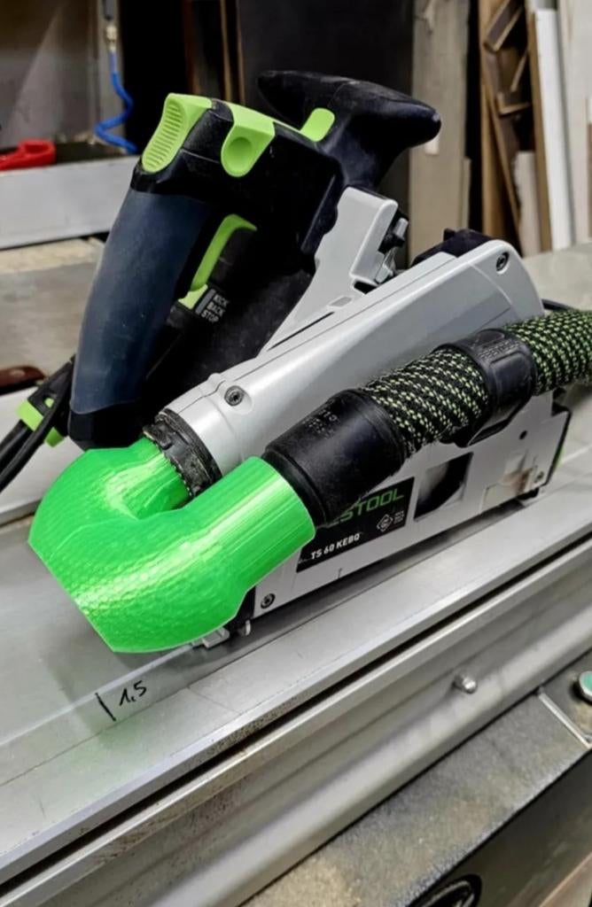 Festool Circelzaag Stof Adapter, Cirkelzaag, Nieuw, Ophalen of Verzenden, 30 tot 70 mm