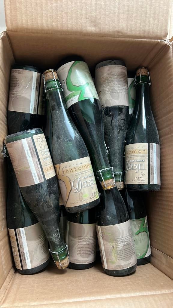3 Fonteinen Vintage 37.5cl geuze en doesjel, Verzamelen, Ophalen, Zo goed als nieuw, Flesje(s), Overige merken