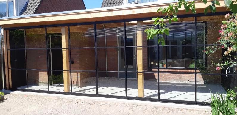 Glazen schuifwanden & Steellook wanden op maat, Ophalen
