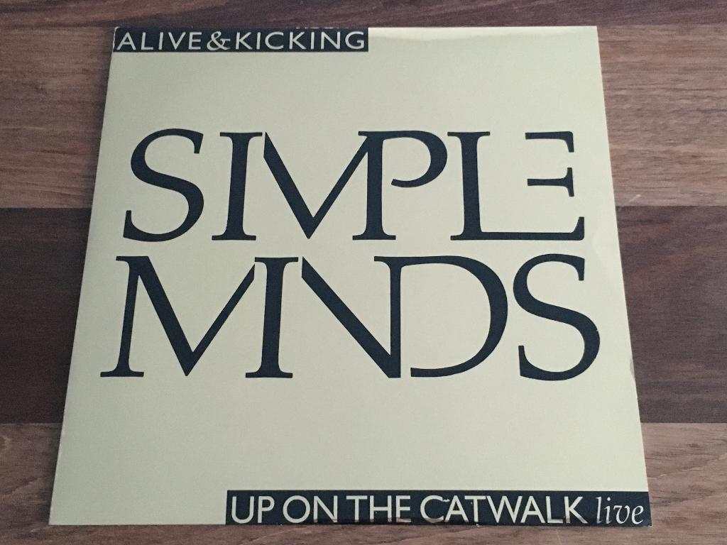 Vinyl Maxisingle Simple Minds Alive Kicking UK Metallic Slv, Ophalen of Verzenden, Gebruikt, 12 inch