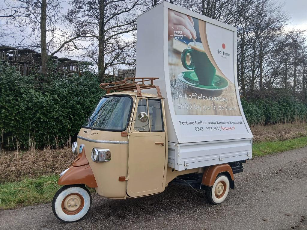 Gebruikte Piaggio Ape  Vespacar TukTuk MiPiagge Lambro Ape50, Zo goed als nieuw, 16 km/u of meer, 46 km of meer, Ophalen