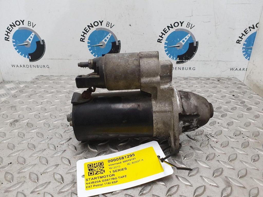 BMW 1 SERIES E87LCI 116i High Executive  STARTMOTOR 2010, Ophalen of Verzenden, Gebruikt, Stiba lid