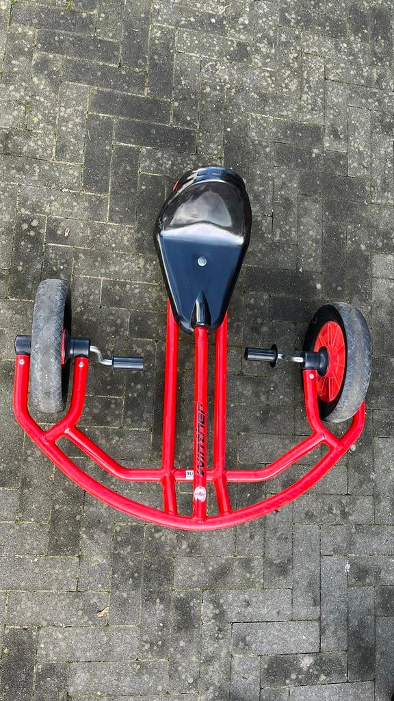 Winther Motoriekfiets voor 5/ 6 jaar rood, Ophalen, Zo goed als nieuw, Trapvoertuig