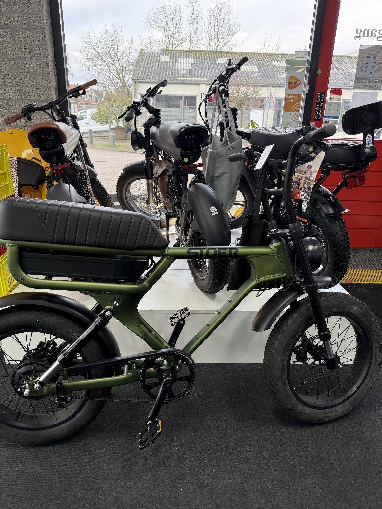 Stoer Ultimate S1+ FATBIKE, Belt, Automatic 2 Speed