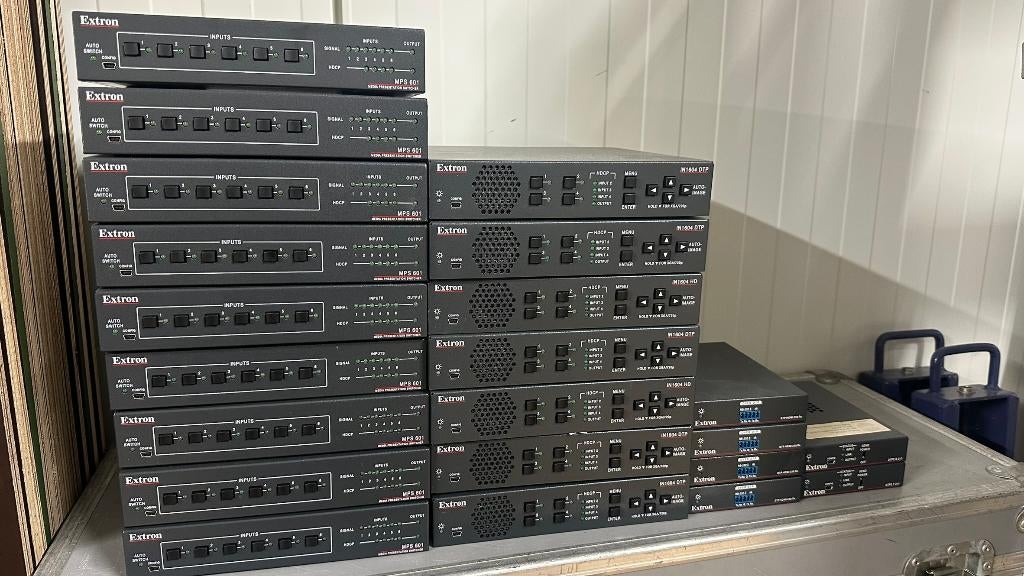 Extron MPS601, 8 stuks, Audio, Gebruikt, Extron, Ophalen of Verzenden