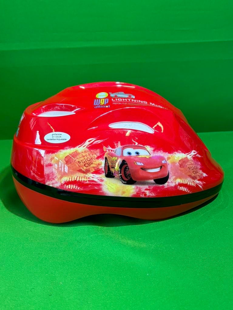 ZGAN! Disney Fietshelm kind Cars rood maat 51-55 €14,99, Ophalen of Verzenden, Zo goed als nieuw, Jongen of Meisje