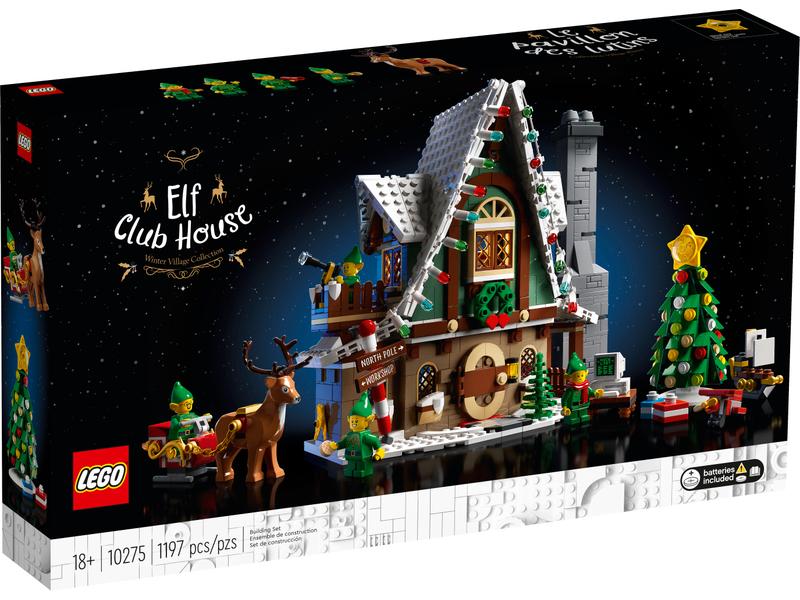 10275 LEGO Icons: Elf Clubhuis - Kerstset - Nieuw in doos!!, Ophalen of Verzenden, Nieuw, Complete set, Lego