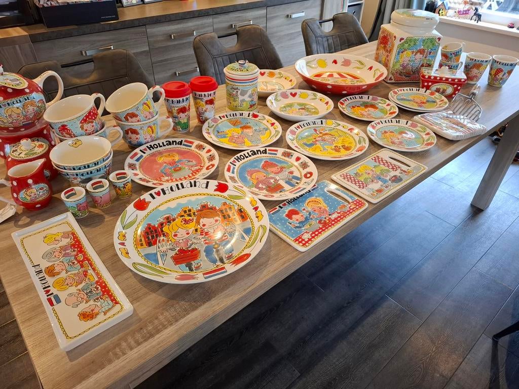 Blond Amsterdam I love Holland, Huis en Inrichting, Keuken | Servies, Ophalen, Blond Amsterdam, Nieuw, Aardewerk