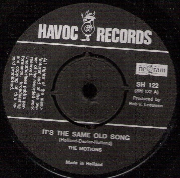 Motions-Same Old Song-Someday Child-1966 NEDERBEAT, Ophalen, Gebruikt, Pop
