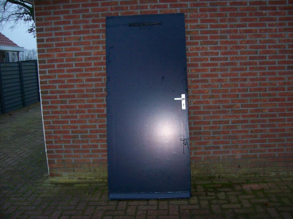 buiten deur, Doe-het-zelf en Verbouw, Gebruikt, 80 tot 100 cm, Ophalen of Verzenden, Buitendeur