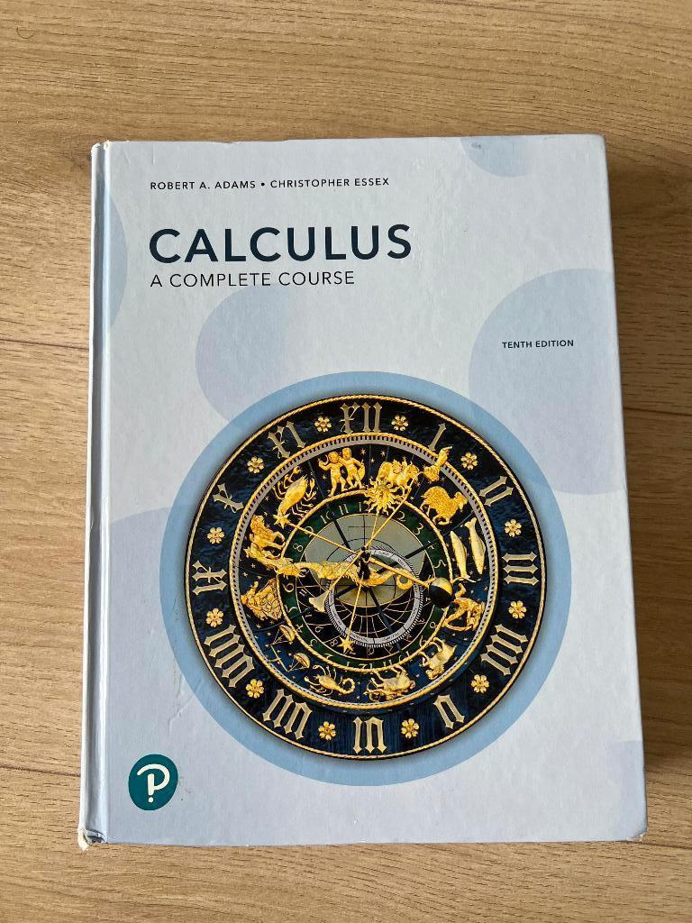 Calculus: A Complete Course studieboek, Boeken, Studieboeken en Cursussen, Robert A. Essex, Chirstopher, Ophalen of Verzenden