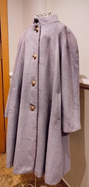 Cashmere wol jas lila paars 48/50, Ophalen of Verzenden, Zo goed als nieuw, Maat 46/48 (XL) of groter, Paars