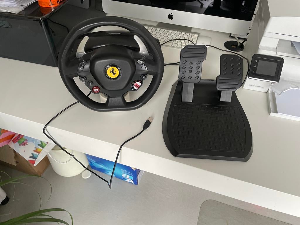 Thrustmaster T80 488GTB - Zo goed als nieuw!, Spelcomputers en Games, Spelcomputers | Overige Accessoires, Zo goed als nieuw, Ophalen