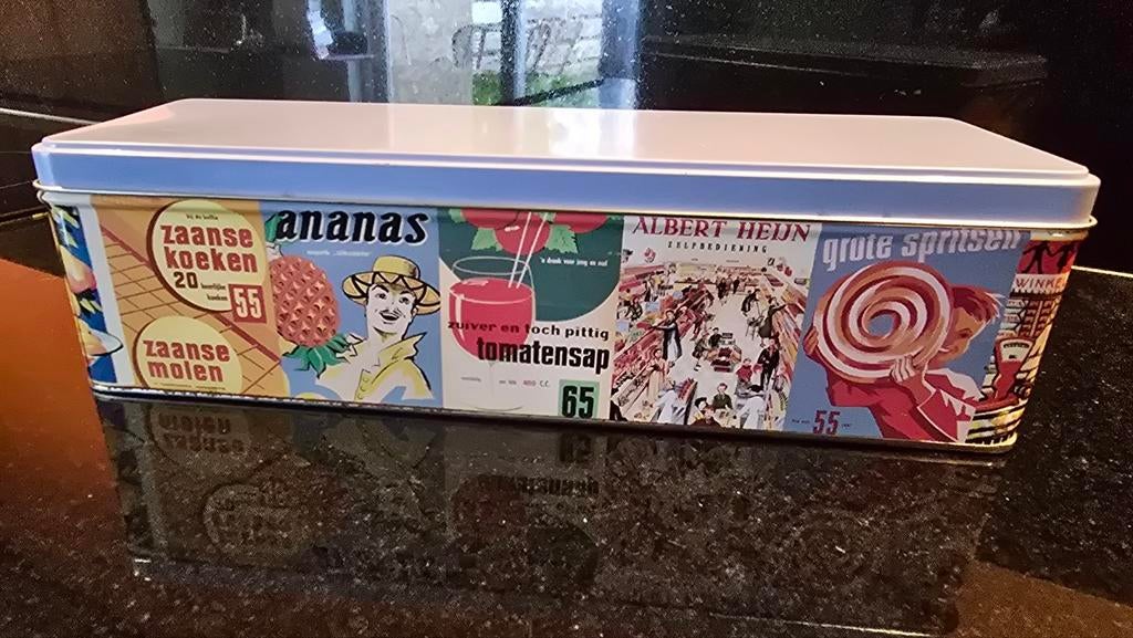 Koekblik, Ophalen of Verzenden, Gebruikt, Koek(jes), Overige merken