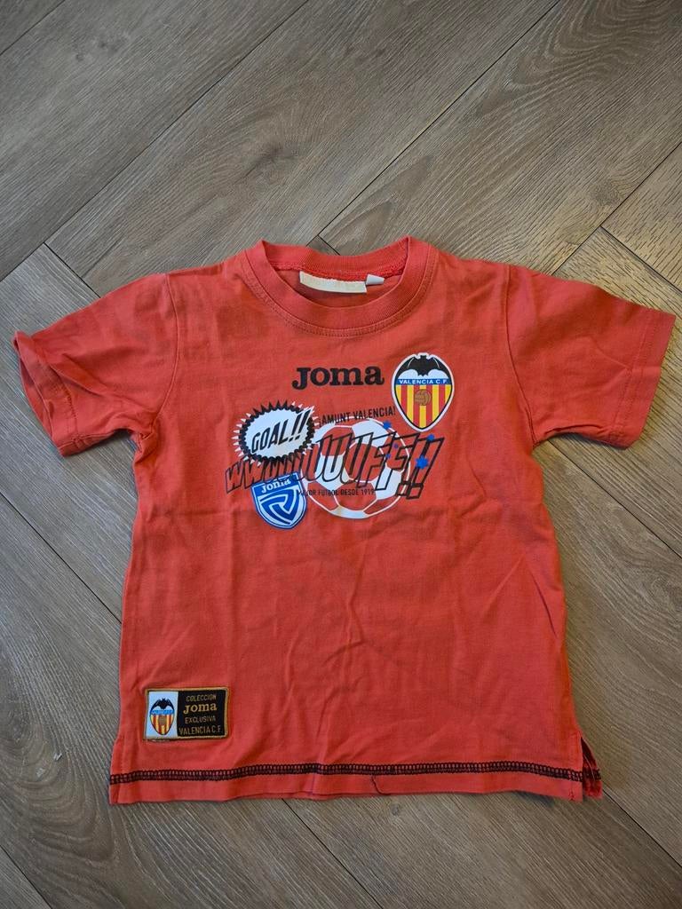 Joma Valencia Kinder T-shirt - Zo goed als nieuw! Maat 98, Ophalen of Verzenden, Zo goed als nieuw, Joma, Jongetje of Meisje