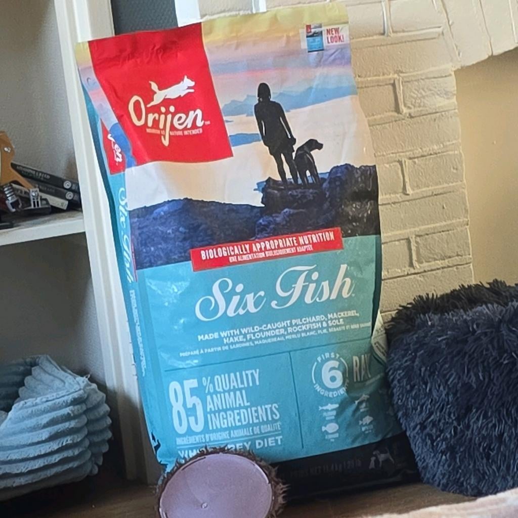 Orijen six fish hondenvoer, Dieren en Toebehoren, Dierenvoeding, Ophalen, Hond