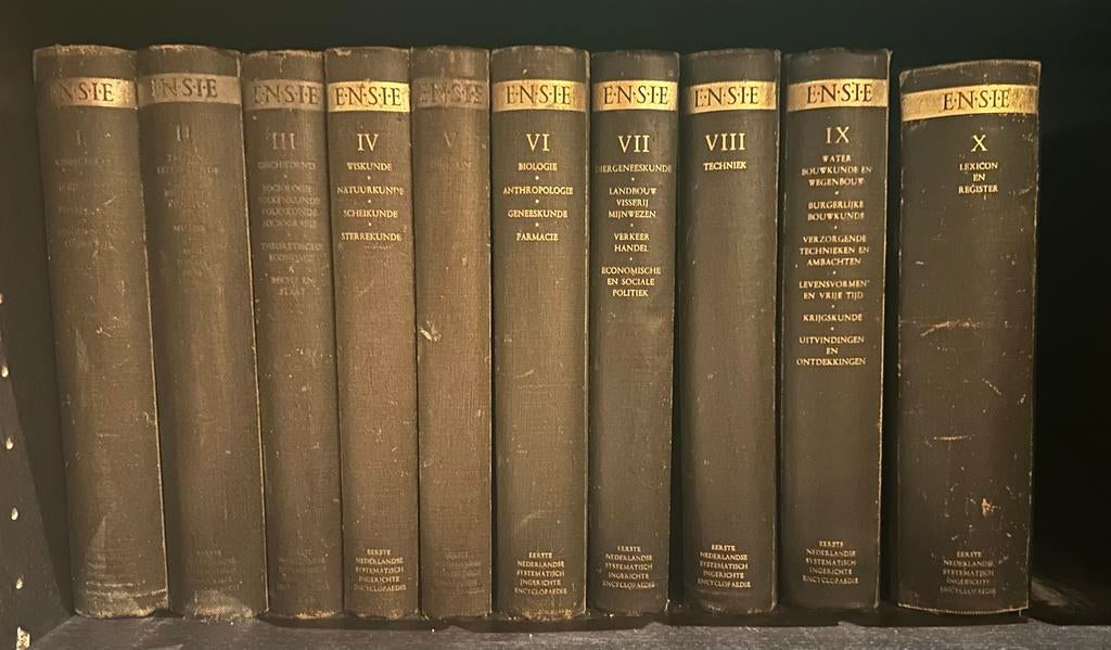 E.N.S.I.E., Boeken, Encyclopedieën, Complete serie, Algemeen, Ophalen, Gelezen