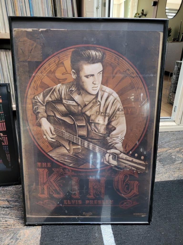 ELVIS PRESLEY, Ophalen of Verzenden, Foto of Poster, Minder dan 50 cm