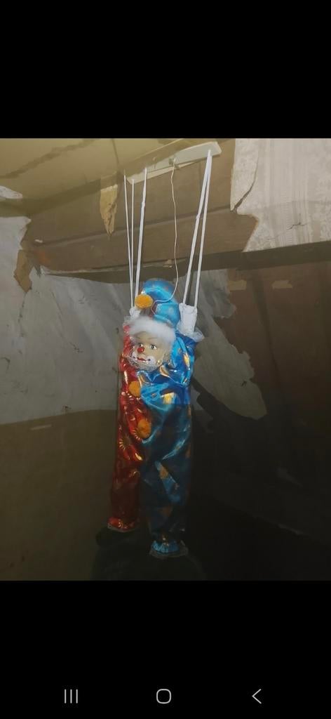 Vintage Clown Poppen, Antiek en Kunst, Ophalen of Verzenden
