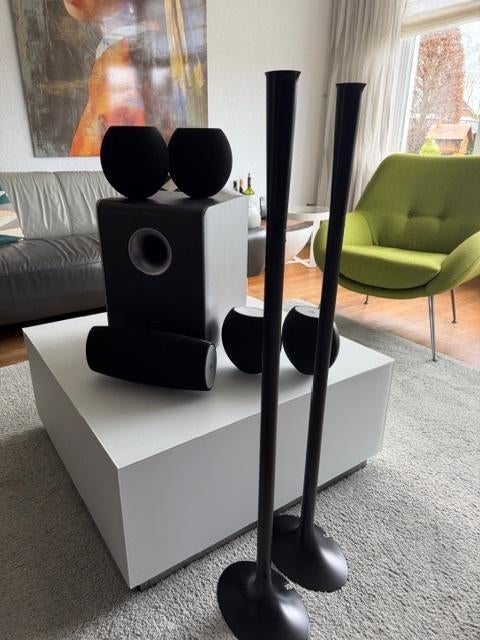 JBL CS 460 5.1 luidsprekersysteem zwart, Overige merken, 70 watt of meer, Ophalen of Verzenden, Zo goed als nieuw