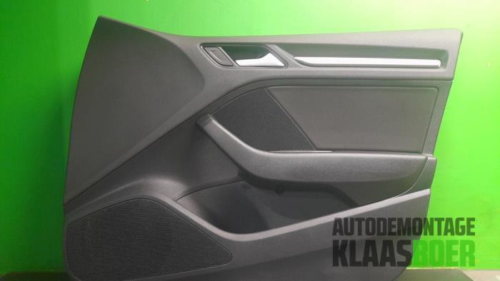 Portierbekleding 4Deurs rechts-voor van een Audi A3, Ophalen of Verzenden, 12 maanden garantie, Gebruikt, Audi