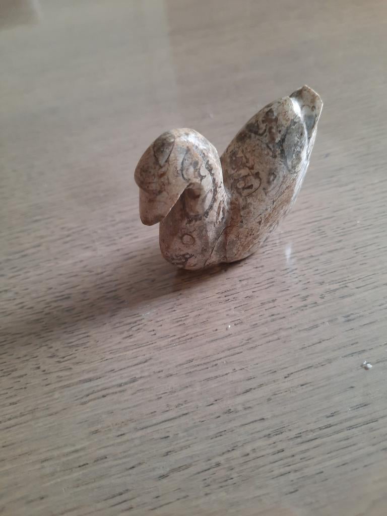 Stenen Zwaan Decoratie, Antiek en Kunst, Kunst | Beelden en Houtsnijwerken, Ophalen of Verzenden