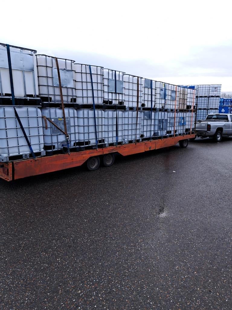 Ibc containers 1000 l vaten, Ophalen of Verzenden