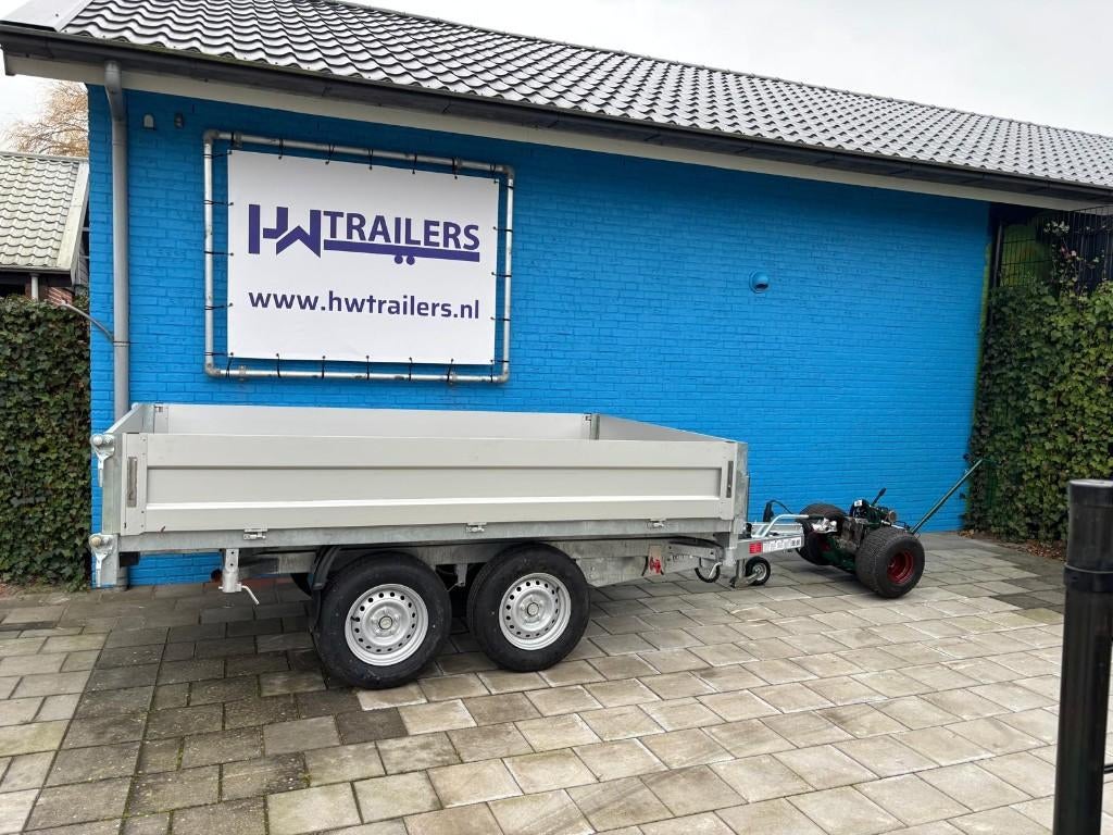 Nieuwe 3 zijdig/Enkel kipper 300x180x40 gvw 3500 KG, Ophalen, Nieuw