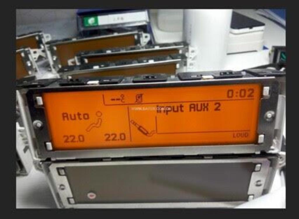 Info Radio AC DISPLAY Citroen herstel, Ophalen of Verzenden, Gebruikt, Citroën
