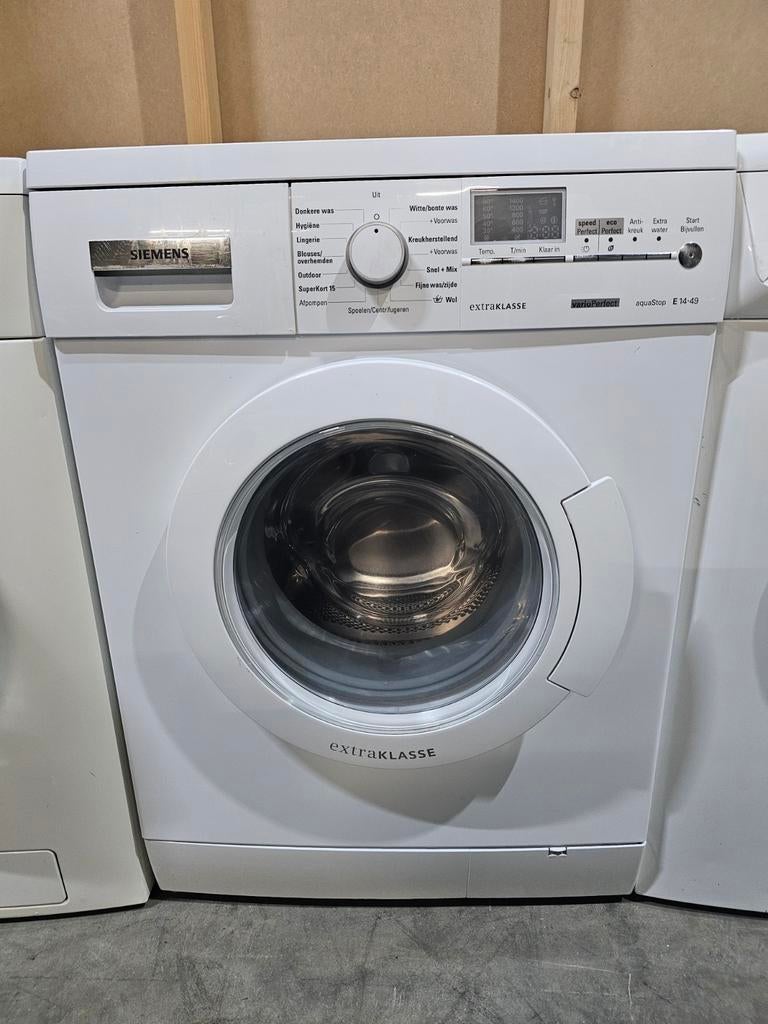 SIEMENS E-14-49 1400rpm 7kg ExtraKlasse, Ophalen, Info@siemens.com, Minder dan 85 cm, Zo goed als nieuw