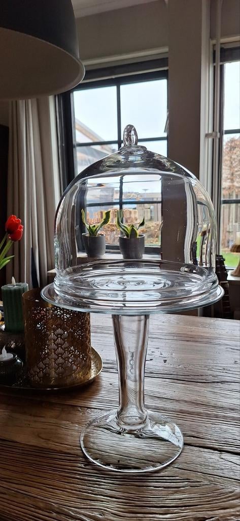 Grote glazen stolp, Ophalen