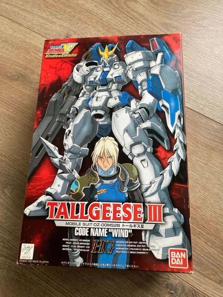 Tallgeese 3, Verzenden, Zo goed als nieuw