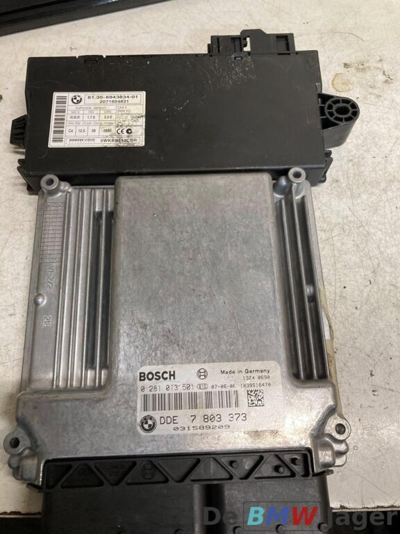 DDE module + CAS3 zonder sleutel m47tu BMW E60 E61 7803373, Gebruikt, Ophalen of Verzenden, BMW, BMW