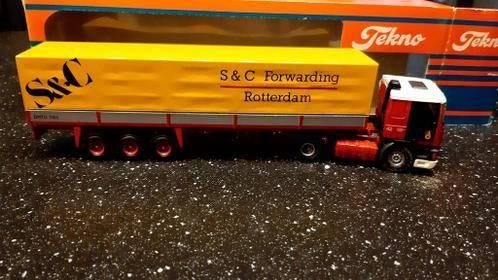 Tekno DAF 95 310 ATI firma DEN HARDER TRANSPORTEN ROTTERDAM, Ophalen of Verzenden, Nieuw, Bus of Vrachtwagen, Tekno